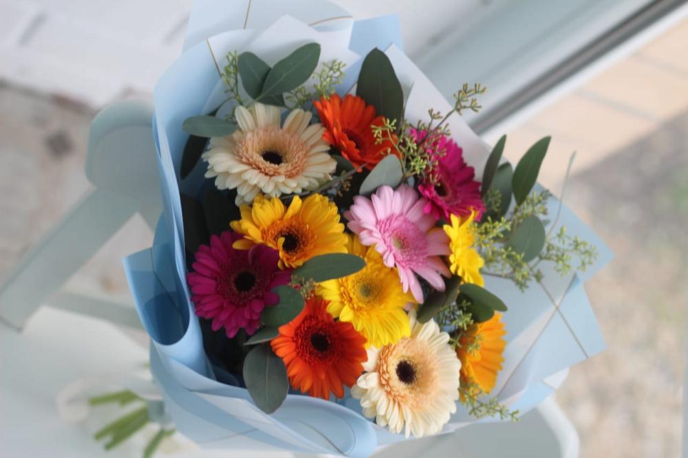 Букет цветов из: Герберы в Озерках