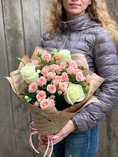 Букет цветов из:  Розы в Озерках
