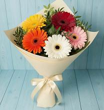 Букет цветов из:  Герберы в Озерках