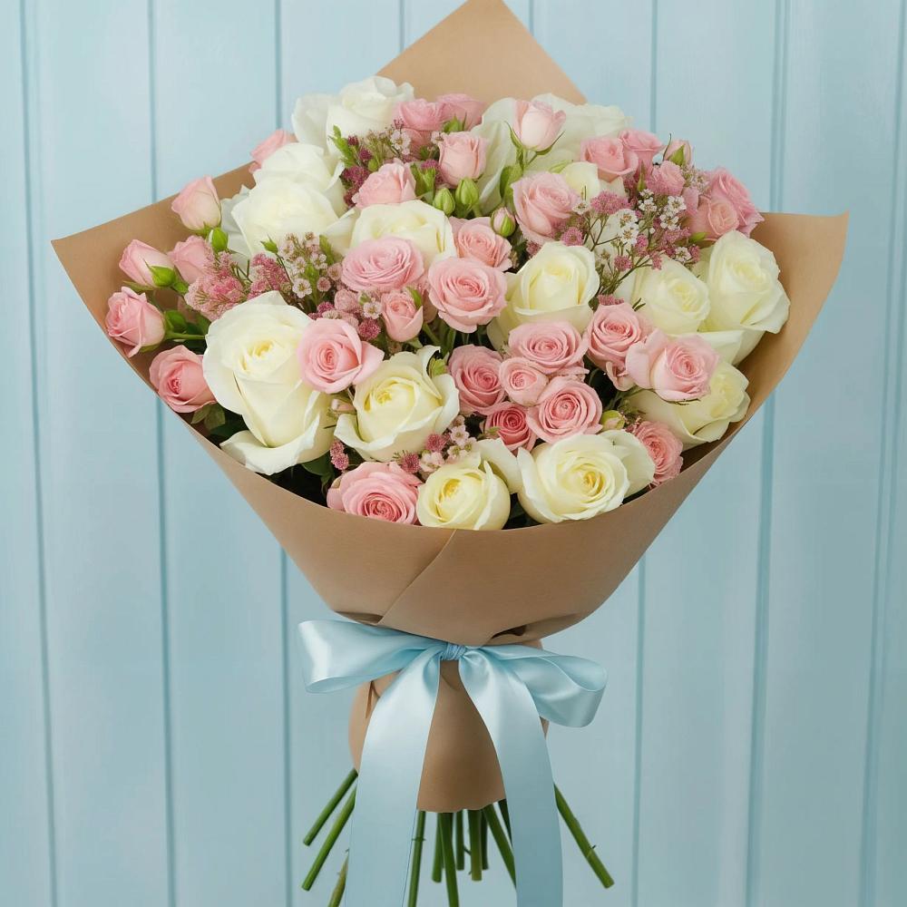 Букет цветов из: Розы в Озерках