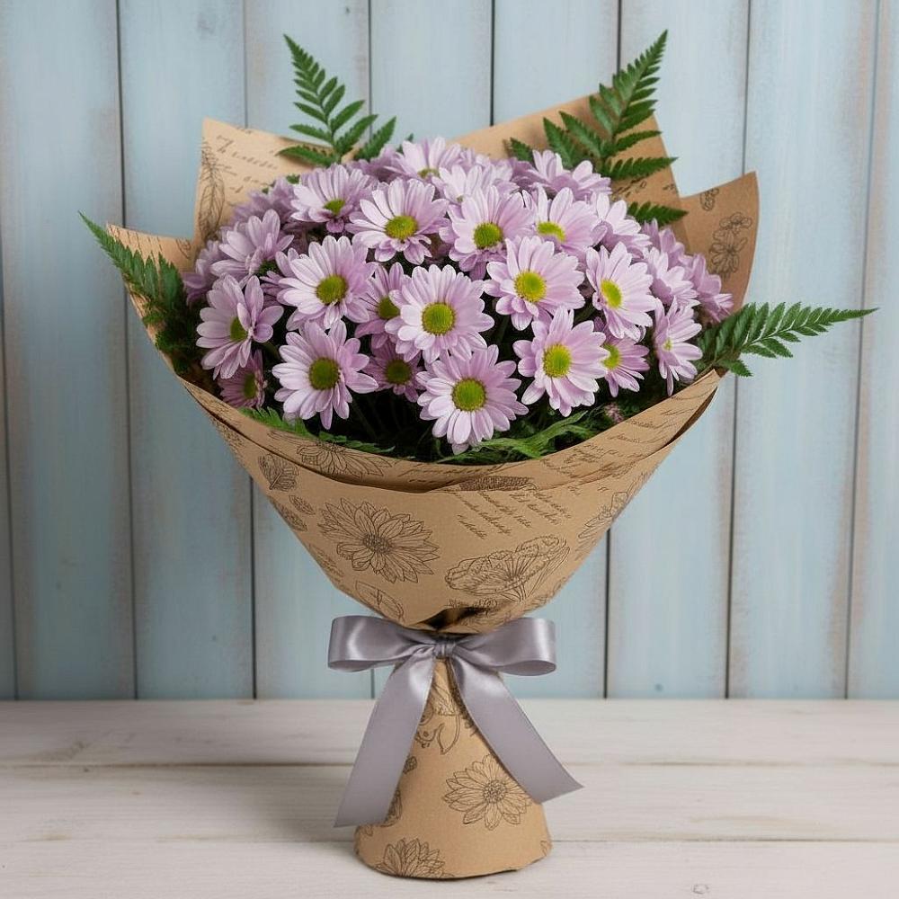 Букет цветов из: Хризантемы в Озерках