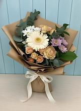 Букет цветов из:  Герберы и Хризантемы #REPLACE_PRED# Озерках