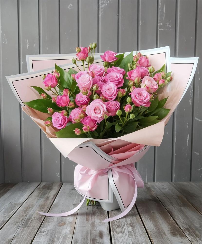 Букет Розовый кустик в Озерках