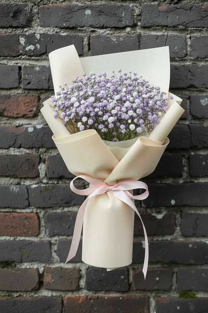 Букет цветов из: Гипсофила в Озерках