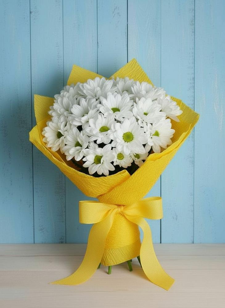 Букет цветов из: Хризантемы в Озерках