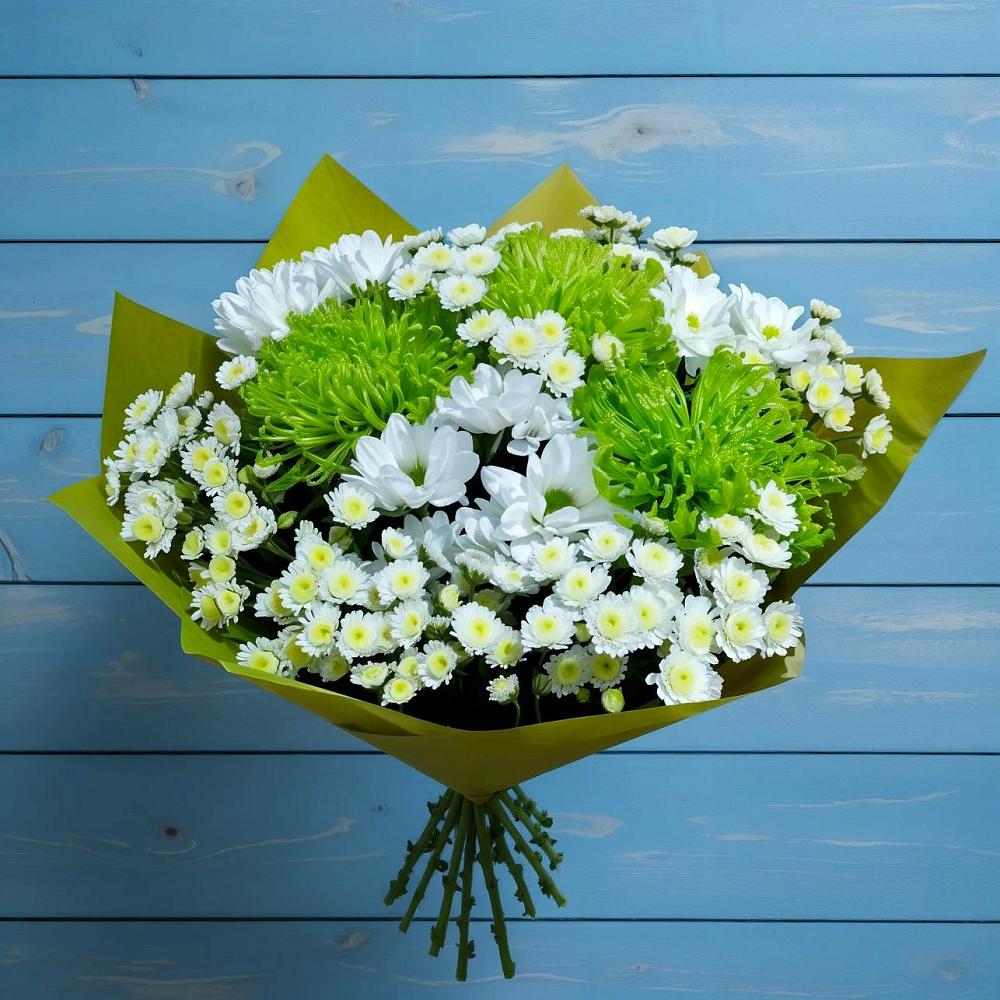 Букет цветов из: Хризантемы в Озерках