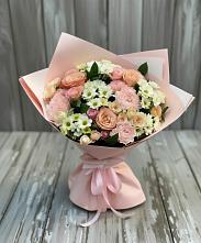 Букет цветов из:  Гвоздики, Розы и Хризантемы #REPLACE_PRED# Озерках