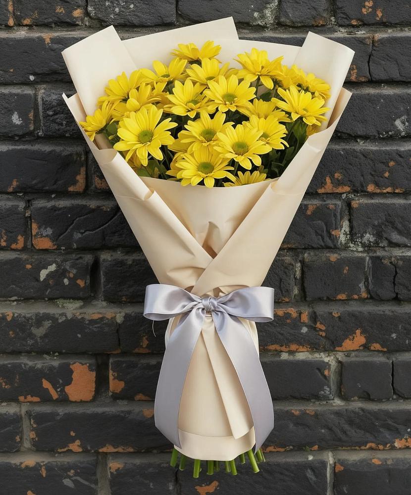 Букет цветов из: Хризантемы в Озерках