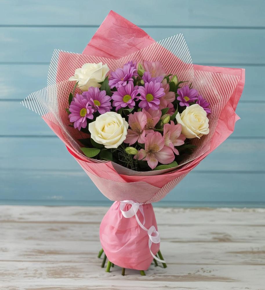 Букет цветов из: Герберы в Озерках