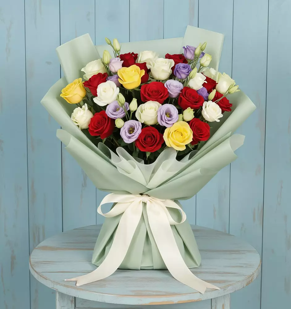 Букет цветов из: Розы в Озерках